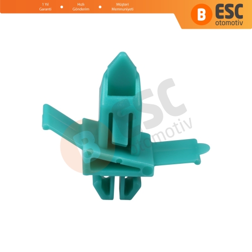 Toyota için 10 Adet Kalıp Klipsi Yeşil 75491 60011