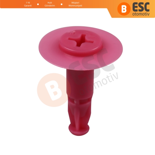 Toyota RAW4 için 10 Adet Panel Klipsi Kırmızı