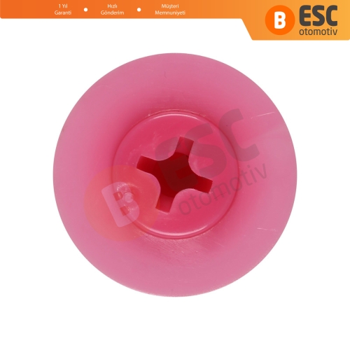 Toyota RAW4 için 10 Adet Panel Klipsi Kırmızı