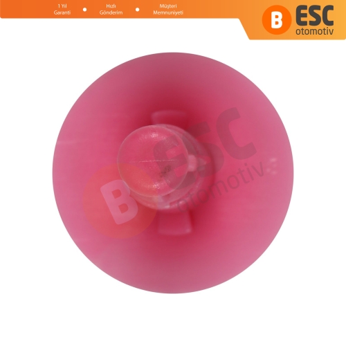 Toyota RAW4 için 10 Adet Panel Klipsi Kırmızı