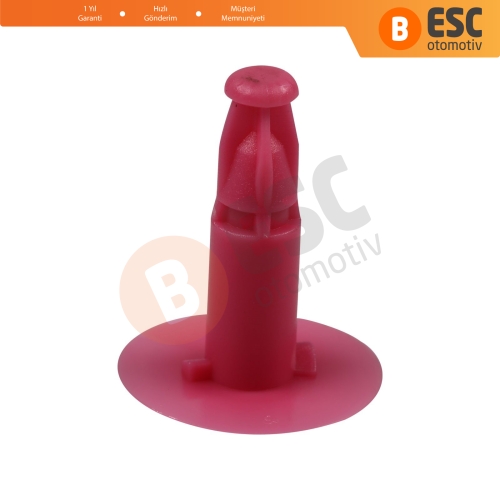 Toyota RAW4 için 10 Adet Panel Klipsi Kırmızı