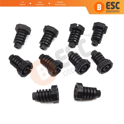 BMW 3 E36 6 E63 E64 Z3 için 10 Adet Ön Far Ayar Vida Somun Klips 63121387026