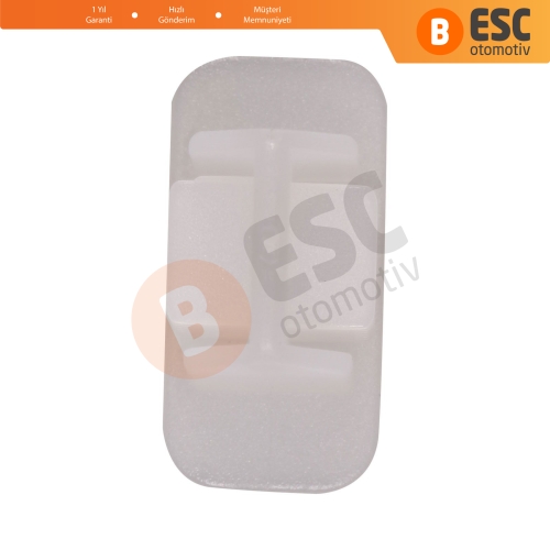 Fiat için 10 Adet Plastik Klips Beyaz 60811628