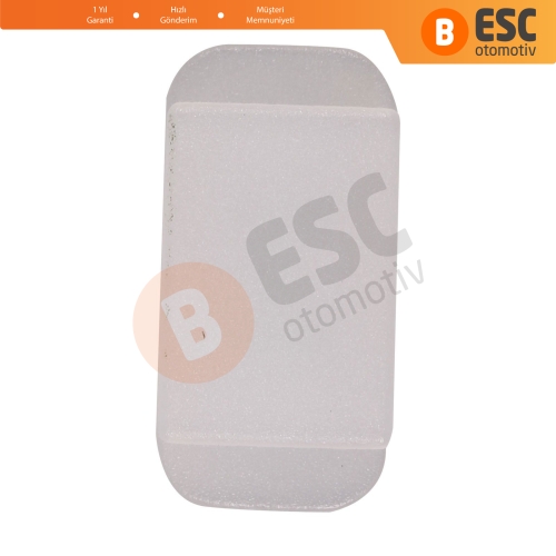 Fiat için 10 Adet Plastik Klips Beyaz 60811628