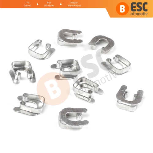 VW Audi için 10 Adet Yaylı Somun