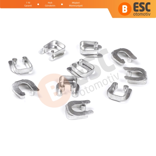 VW Audi için 10 Adet Yaylı Somun