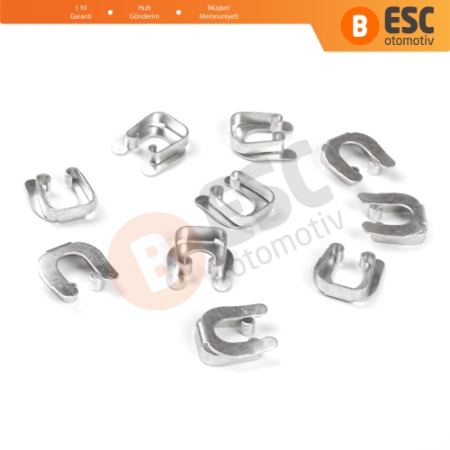 VW Audi için 10 Adet Yaylı Somun