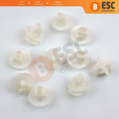 Toyota için 10 Adet Döşeme Paneli Klipsi