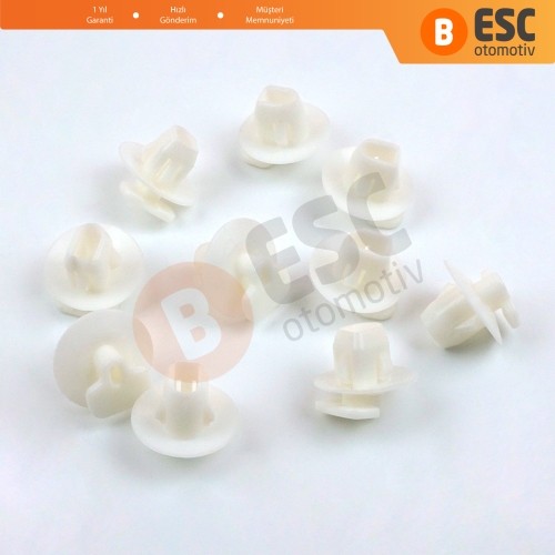 Toyota için 10 Adet Döşeme Paneli Klipsi