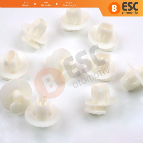 Toyota için 10 Adet Döşeme Paneli Klipsi