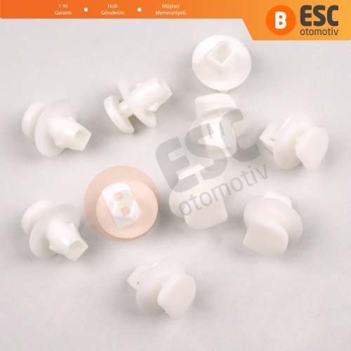 Toyota için 10 Adet Döşeme Paneli Klipsi