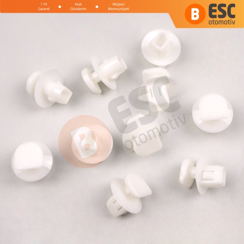 Toyota için 10 Adet Döşeme Paneli Klipsi