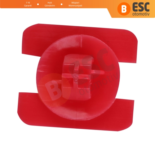 Renault için 10 Adet Yan Çıta Klipsi Kırmızı