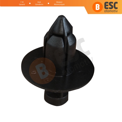 Mitsubishi için 10 Adet İç Döşeme Tampon ve Izgara Klips MB619582