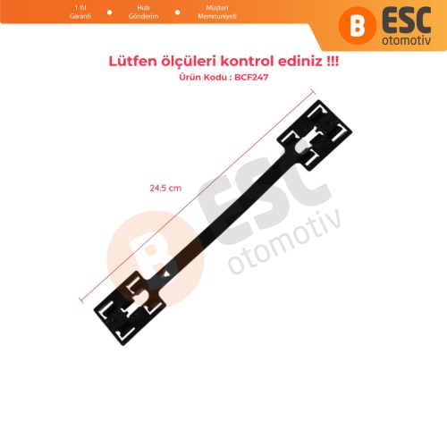 Opel GM için 4 Adet Yan Eşiklik Kenar Klipsi 01 64 987, 9174457