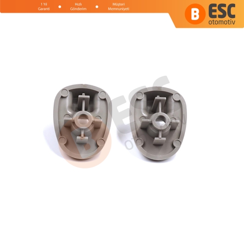 Chrysler Jeep Liberty 2005-2012 Dodge Nitro 2008-2012 İçin 2 Adet Güneşlik Klipsi 1AR26BD1AA