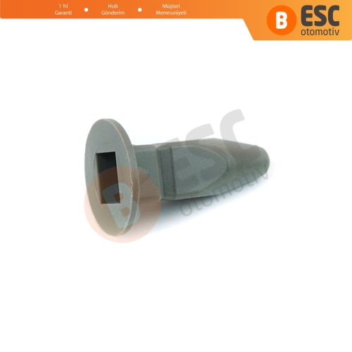 VW için 10 Adet Plaka Klipsi Gri 357868143