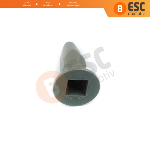 VW için 10 Adet Plaka Klipsi Gri 357868143