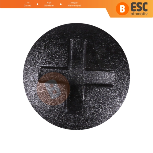 VW İçin 10 Adet Vidalı Far Tutucu Klipsi Siyah 7H0915450