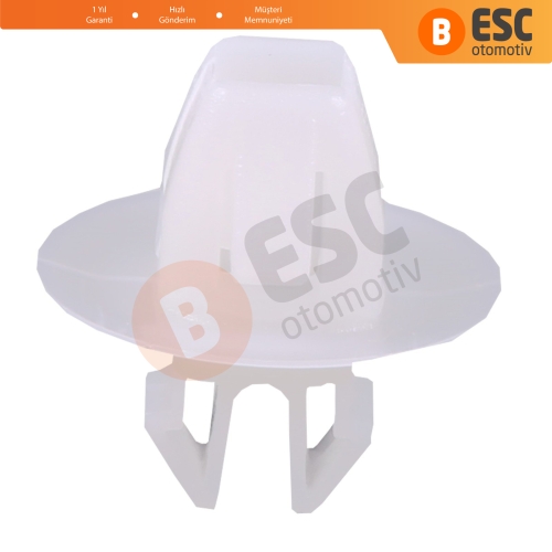 Suzuki için 10 Parça Yan Pervaz Klipsi Beyaz: 77553 65D10