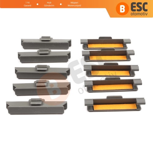 BMW için 10 Adet Ön Cam Kalıp Klipsi: 51311938494, 51318177850