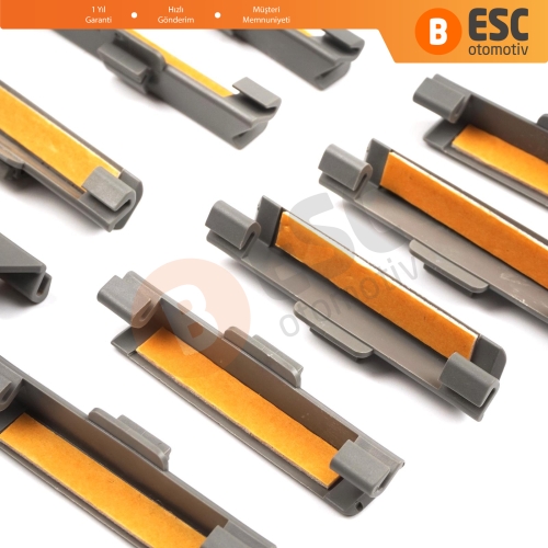 BMW için 10 Adet Ön Cam Kalıp Klipsi: 51311938494, 51318177850