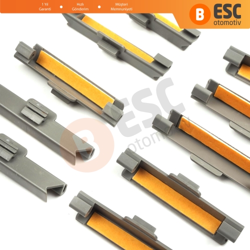 BMW için 10 Adet Ön Cam Kalıp Klipsi: 51311938494, 51318177850