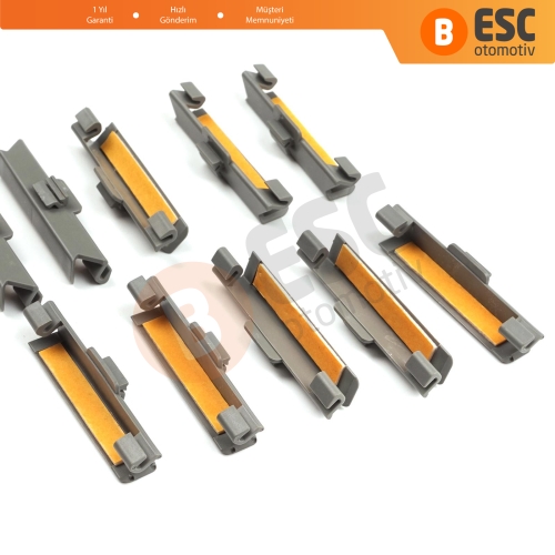 BMW için 10 Adet Ön Cam Kalıp Klipsi: 51311938494, 51318177850