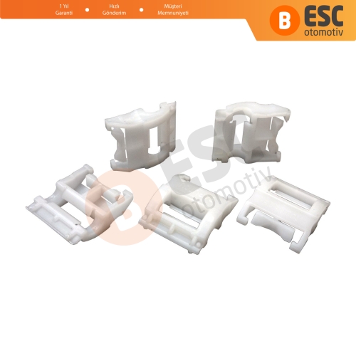 Renault İçin 10 Adet Çıta Klipsi Beyaz 7703077256