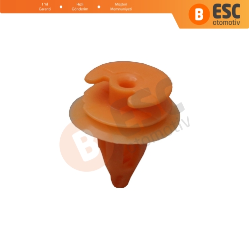 BMW ve Ford İçin 10 Adet Turuncu Kapı Döşeme Klipsi 51411973500