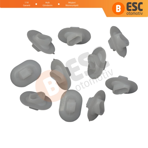 Renault İçin 10 Adet Yan Çıta Klipsi Beyaz 7703077256