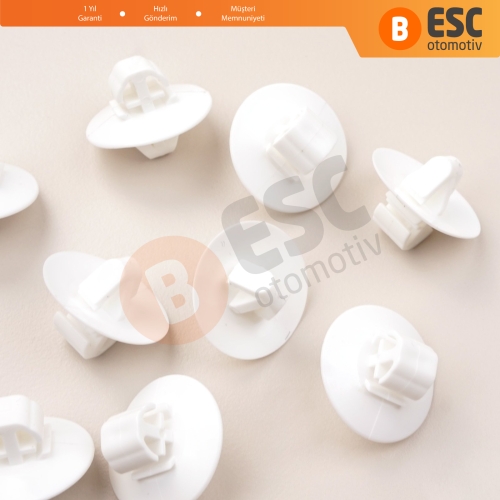 VW Crafter Mercedes Sprinter için 10 Adet Yan Kapı Çıta Plastik Döşeme Paneli Klipsi 2E1867289C