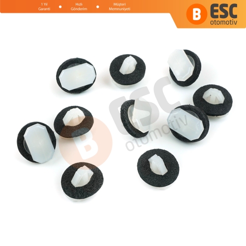 Connect İçin 10 Adet Arka Çamurluk Bakalit Klipsi 2T14V353129AB