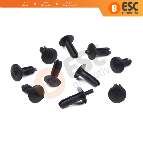 BMW için 10 Adet Tampon Klipsi 51117068126