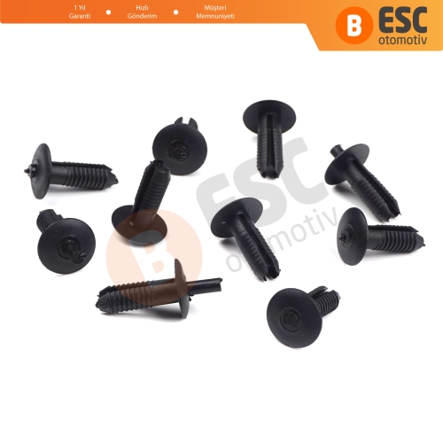 BMW için 10 Adet Tampon Klipsi 51117068126