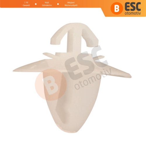 Fiat Doblo için 10 Adet Pervaz Bağlantı Klipsi Beyaz, 71728805