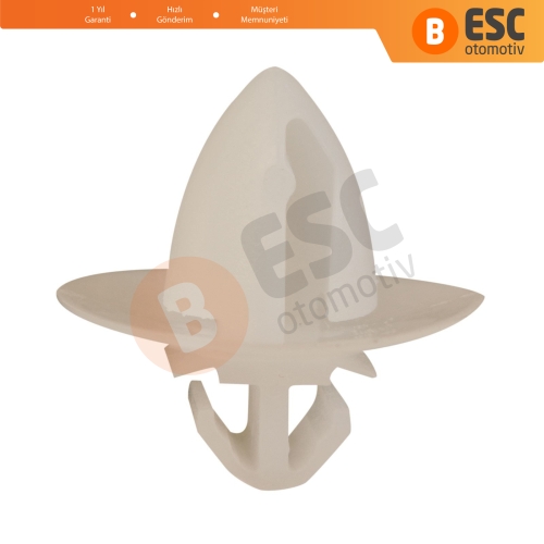 Fiat Doblo için 10 Adet Pervaz Bağlantı Klipsi Beyaz, 71728805