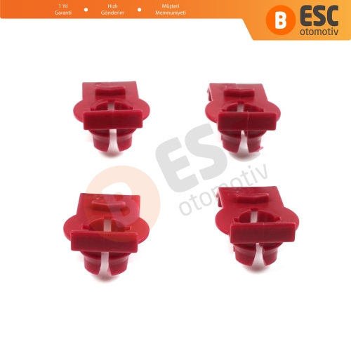 BMW E46 için 4 Adet Cam Sabitleyici Klipsi 51338218383