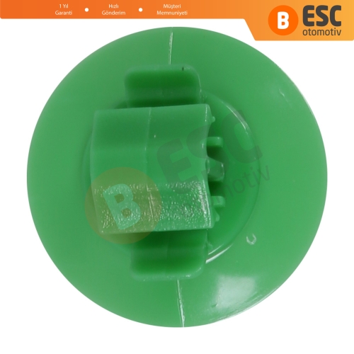 Citroen Fiat Peugeot için 10 Adet Yan Pervaz Klipsi Yeşil 856548