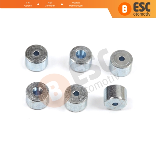 BCR015 Cam Kriko Kablo Halat Uç Pimi Tutma Perçini 6.5x4.5/1.7 mm 100 Adet