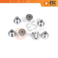 BCR019 Cam Kriko Kablo Halat Uç Pimi Tutma Perçini 8x6.7/1.7 mm mm 100 Adet