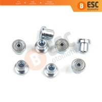 BCR032 Cam Kriko Kablo Halat Uç Pimi Tutma Perçini 7x6.3/1.7 mm mm 100 Adet