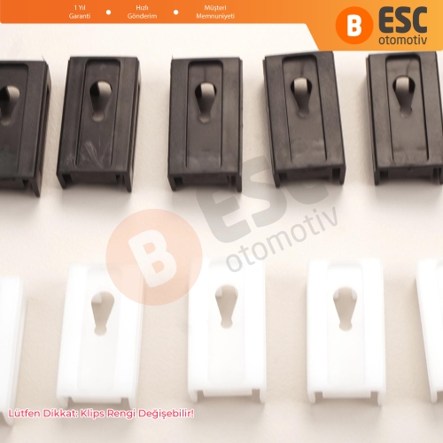 Mercedes Vito W638 1996-2003 için Ön Cam Çıta Klips Seti Sağ Sol 638984086  6389840961