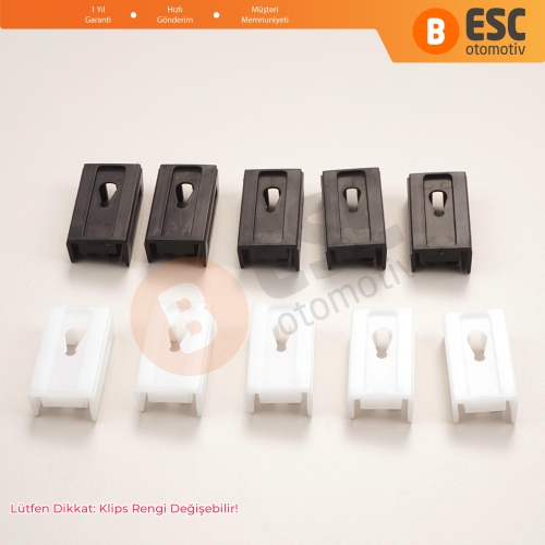 Mercedes Vito W638 1996-2003 için Ön Cam Çıta Klips Seti Sağ Sol 638984086  6389840961