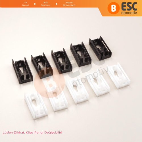 Mercedes Vito W638 1996-2003 için Ön Cam Çıta Klips Seti Sağ Sol 638984086  6389840961