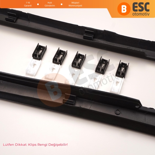 Mercedes Vito W638 1996-2003 için Ön Cam Çıta ve Klips Seti Sağ Sol 6386980079 6389840861