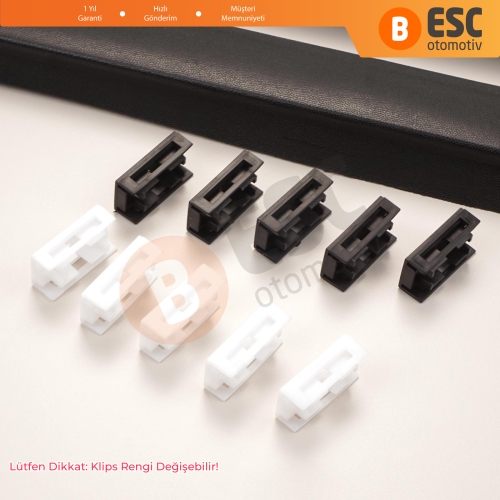 Mercedes Vito W638 1996-2003 için Ön Cam Çıta ve Klips Seti Sağ Sol 6386980079 6389840861