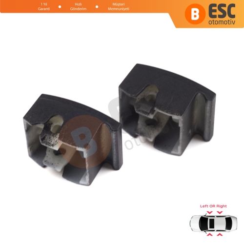 Opel Astra H Zafira B Tigra B 6240452 İçin 2 Adet Ön veya Arka Cam Açma Düğme Kapağı