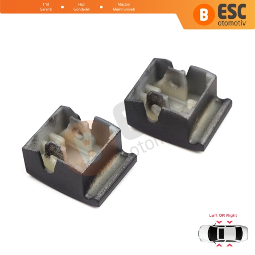 Opel Astra H Zafira B Tigra B 6240452 İçin 2 Adet Ön veya Arka Cam Açma Düğme Kapağı