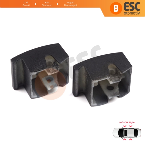 Opel Astra H Zafira B Tigra B 6240452 İçin 2 Adet Ön veya Arka Cam Açma Düğme Kapağı